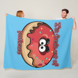 Angry Donut: Aus Geduld neu Fleecedecke