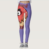 Angry Donut: Aus Geduld neu Leggings (Vorderseite)
