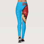 Angry Donut: Aus Geduld neu Leggings (Rückseite)
