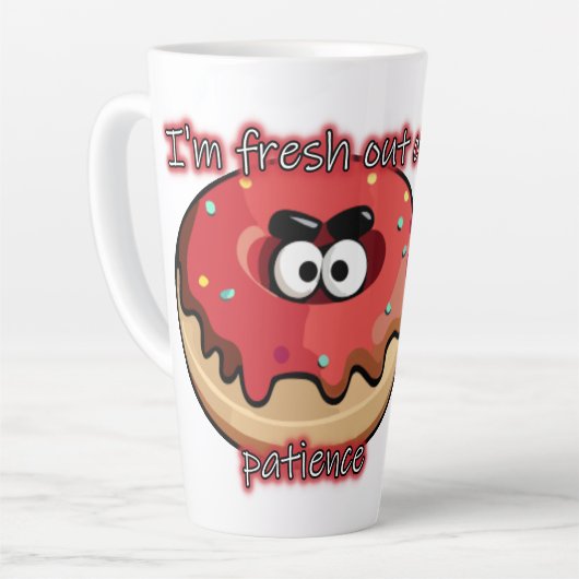 Angry Donut: Aus Geduld neu Milchtasse (Linke Ecke)