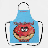 Angry Donut: Aus Geduld neu Schürze (Vorderseite)