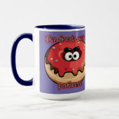 Angry Donut: Aus Geduld neu Tasse (Links)