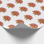 Angry Donuts II Geschenkpapier (Ecke)
