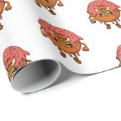 Angry Donuts II Geschenkpapier (Rolleneckpunkt)