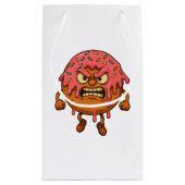 Angry Donuts Kleine Geschenktüte (Rückseite)