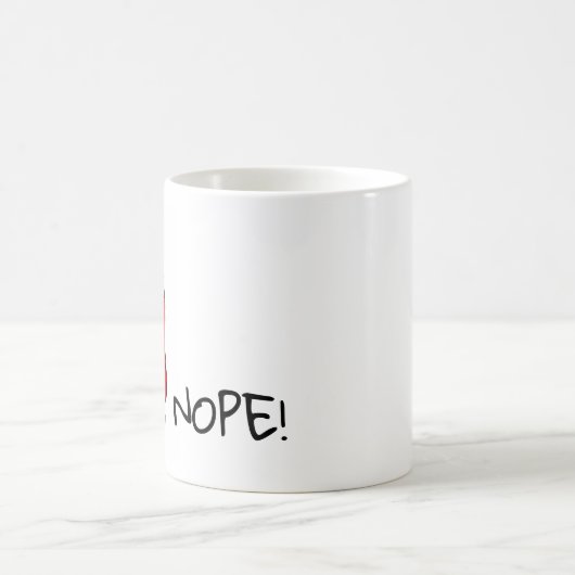 Angry Dragon hat ein Herz Kaffeetasse (Mittel)