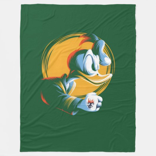 Angry Duck Fleecedecke (Vorderseite)