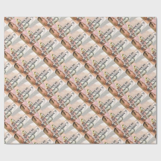 Angry Duck Geschenkpapier (Flach)