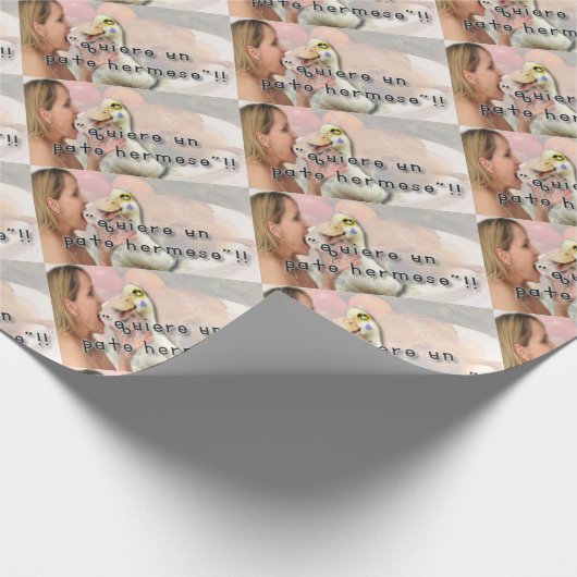 Angry Duck Geschenkpapier (Ecke)