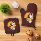 Angry Duck Ofenhandschuh & Topflappen-Set (Oben Unten)
