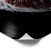 Angry Duck sagt "Duck Around and Find Out" Poster (Ecke)