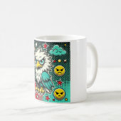 Angry Eagle Kaffeetasse (VorderseiteRechts)