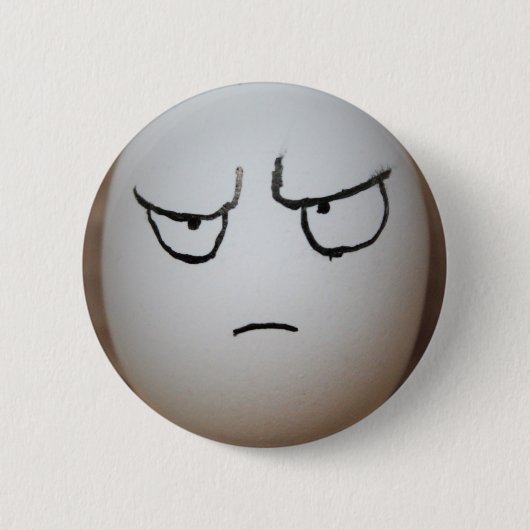 Angry Egg Button (Vorderseite)