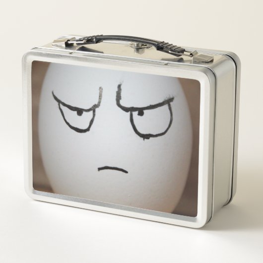 Angry Egg Metal Lunch Box (Rückseite)