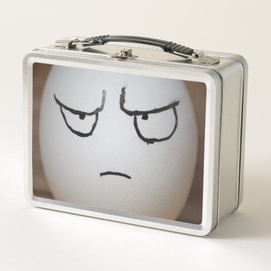 Angry Egg Metal Lunch Box (Vorderseite)