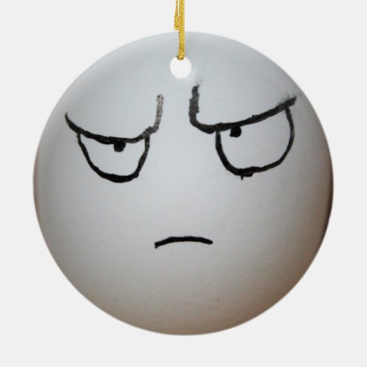 Angry Egg Ornament (Hinten)
