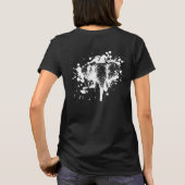 Angry Elephant in Weiß T-Shirt (Rückseite)