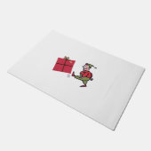 Angry Elf Doormat Fußmatte (Schrägansicht)