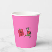 Angry-Elf-Papierbecher Pappbecher (Vorderseite)