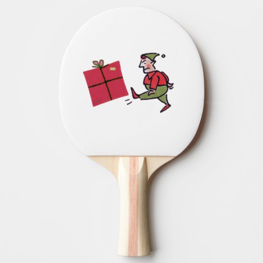 Angry Elf Pingpongpaddel Tischtennis Schläger (Vorderseite)