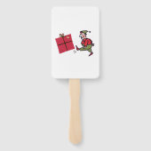 Angry Elf rectangle hand fans Fächer (Rückseite)