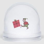 Angry Elf snow globe Schneekugeln (Vorderseite)