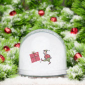 Angry Elf snow globe Schneekugeln (Weihnachten)