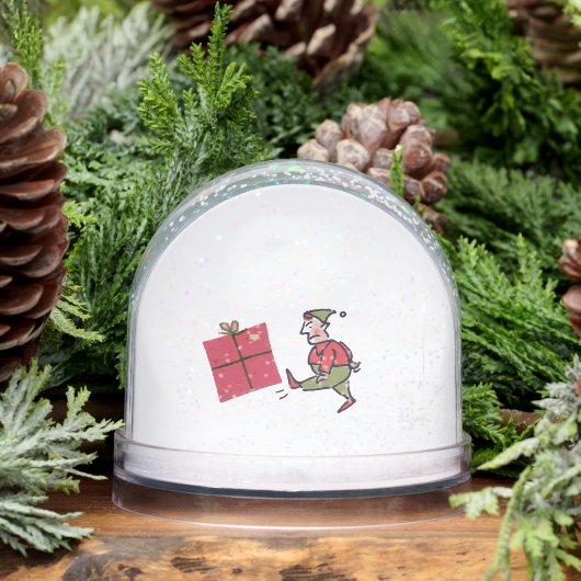 Angry Elf snow globe Schneekugeln (Winter)