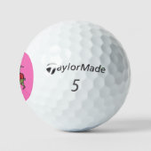 Angry Elf Taylor Made TP5 Golfbälle 3 pk (Logo)