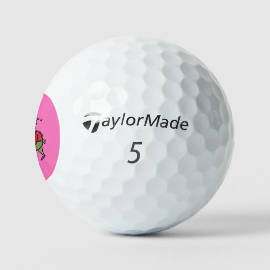Angry Elf Taylor Made TP5 Golfbälle 3 pk (Logo)