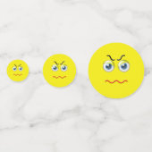 Angry Emoji Konfetti (Vorderseiten)