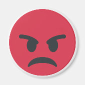 Angry Emoji Magnet (Vorne)