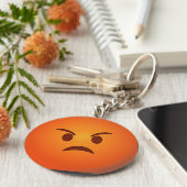 Angry Emoji Schlüsselanhänger (Seite)