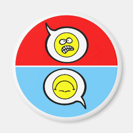 Angry Face Clean Dirty Disshwasher Magnet