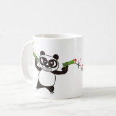 Angry Face Panda 28 Kaffeetasse (Vorderseite Links)