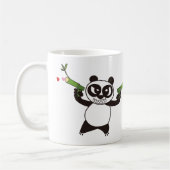 Angry Face Panda 28 Kaffeetasse (Links)
