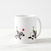 Angry Face Panda 39 Kaffeetasse (VorderseiteRechts)