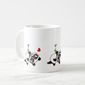 Angry Face Panda 39 Kaffeetasse (Vorderseite Links)