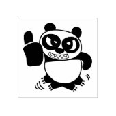 Angry Face Panda gibt LIKE Gummistempel (Prägung)