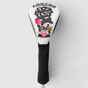 Angry Face Panda Liebe Golf Head Cover Headcover