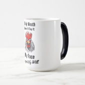 Angry Face Verwandlungstasse (VorderseiteRechts)