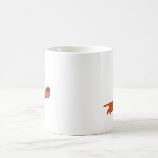 Angry Fox Kaffeetasse (Mittel)