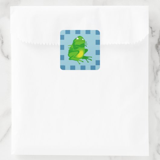 Angry Frog Stickers (Tasche)