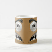 Angry Funny Face Kaffeetasse (Mittel)