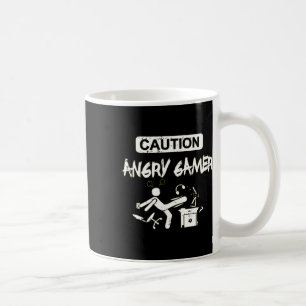 Angry Gamer Computer Funny Video Game Gift Kaffeetasse