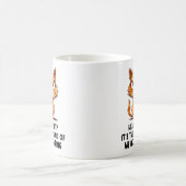 Angry gestresste Katze Funny Stress Meme für Katze Kaffeetasse (Mittel)