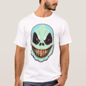 Angry Ghost - Halloween-T - Shirt (Vorderseite)
