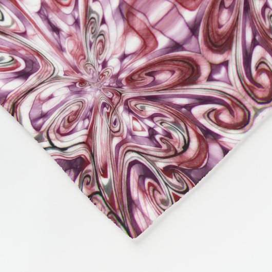 Angry Girl Fleecedecke (Ecke)