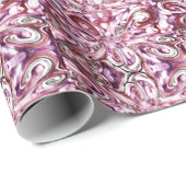 Angry Girl Geschenkpapier (Rolleneckpunkt)