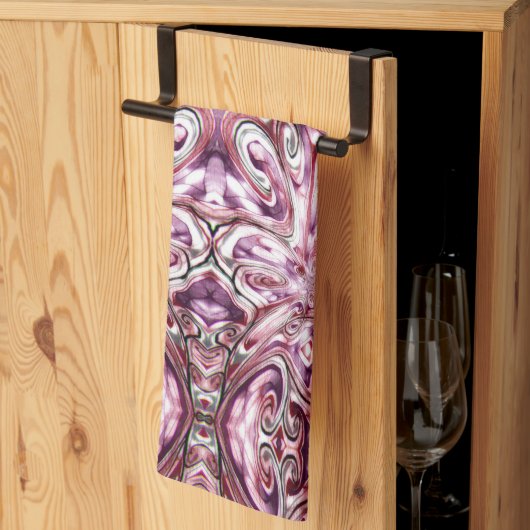 Angry Girl Geschirrtuch (Drittel gefaltet)